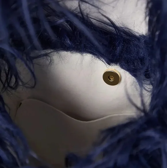 Free People Navy Shoulder Bag - Picture 4 of 4